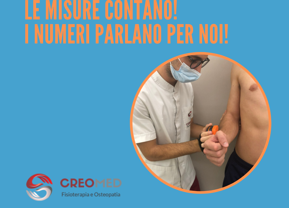 LE MISURE CONTANO! I NUMERI PARLANO PER NOI